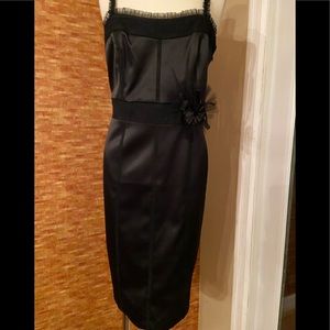 White House Black Market satin dress